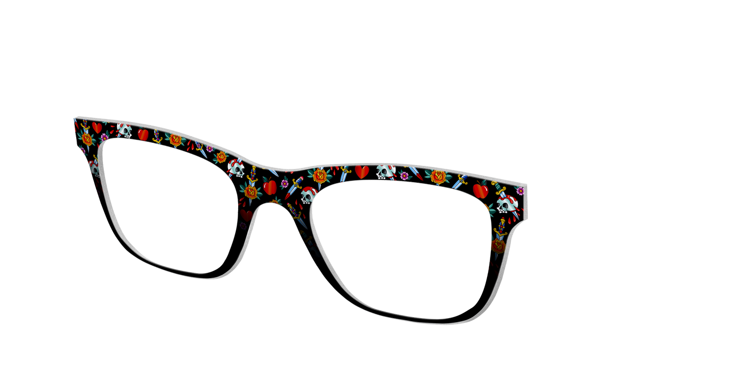 The Huntsman Tattoo - Angle Top Image - Pair Eyewear