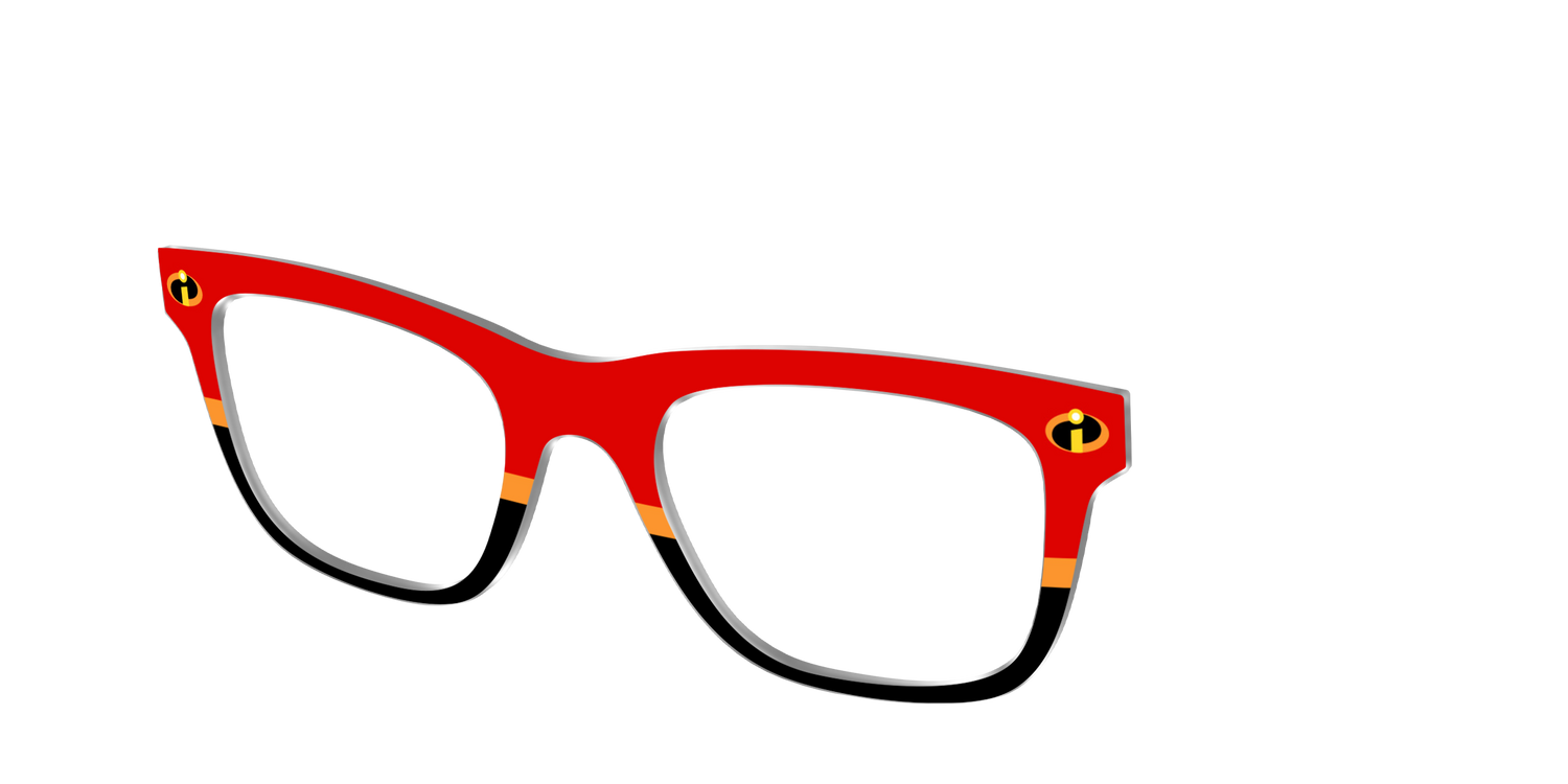 The Incredibles Super Suit - Angle Top Image - Pair Eyewear
