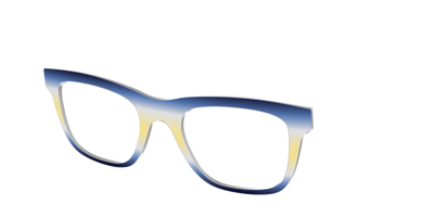 The Indigo to Honeysuckle Gradient - Angle Top Thumbnail - Pair Eyewear