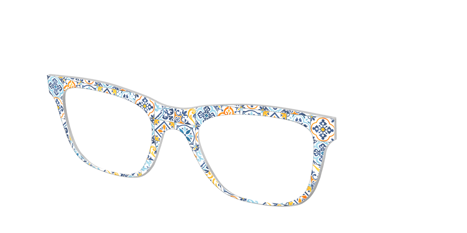 The Italian Tiles - Angle Top Image - Pair Eyewear