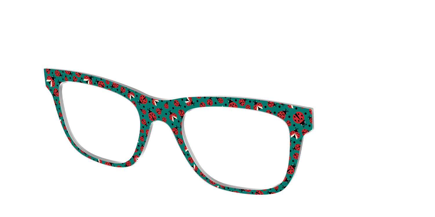 The Ladybug Bunch - Angle Top Image - Pair Eyewear