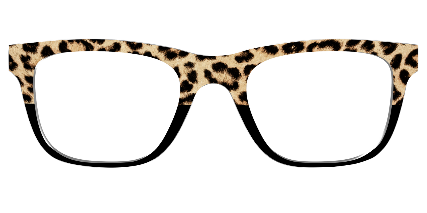 The Leopard Spots Split - Front Top Image - Pair Eyewear