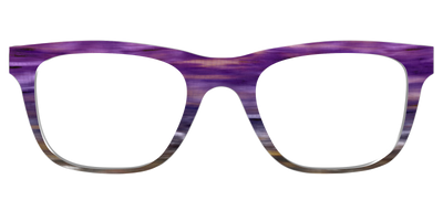 The Lilac Gradient Horn - Front Top Thumbnail - Pair Eyewear
