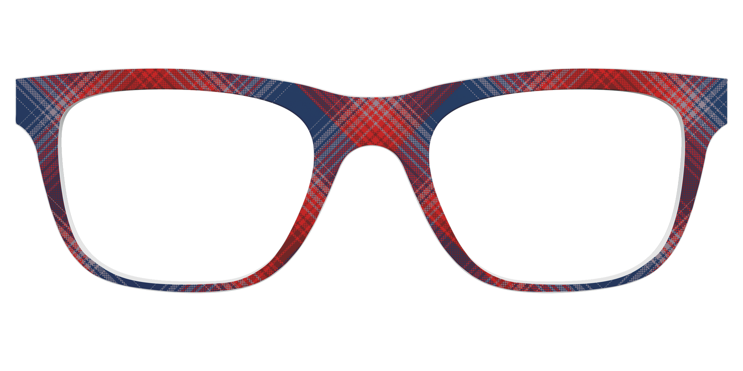 The Lodge Plaid - Front Top Image - Pair Eyewear