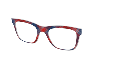 The Lodge Plaid - Angle Top Thumbnail - Pair Eyewear