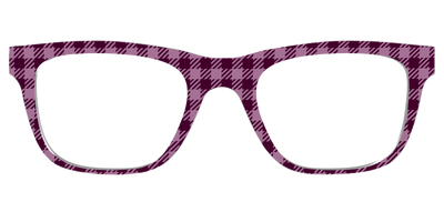 The Merlot Gingham - Front Top Thumbnail - Pair Eyewear
