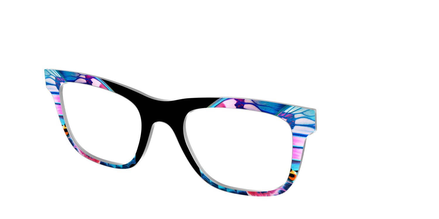 The Moonlit Radiance Wings - Angle Top Image - Pair Eyewear