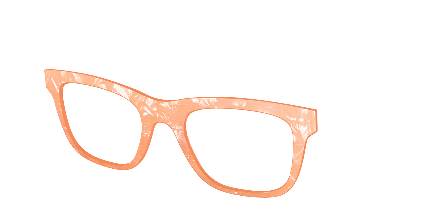 The Morganite Pearl Marble - Angle Top Image - Pair Eyewear