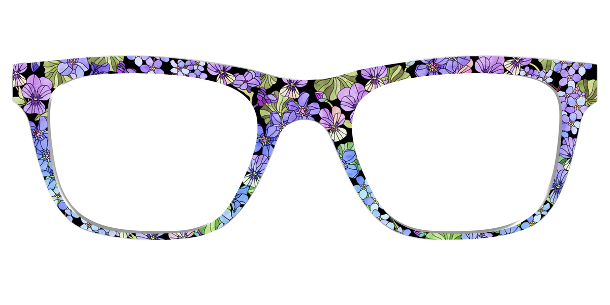 The Night-Blooming Stained Glass - Front Top Image - Pair Eyewear