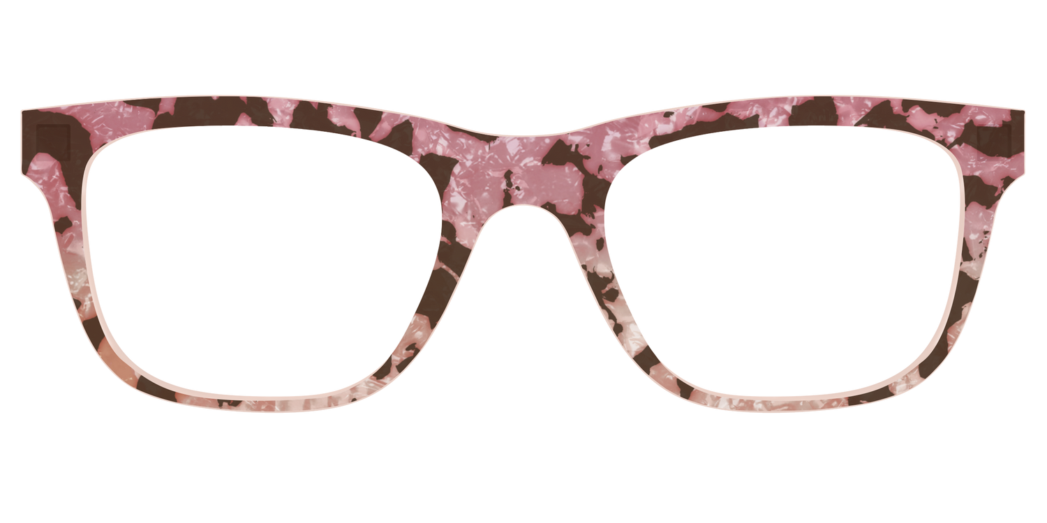The Pale Peach Pearl Tortoise - Front Top Image - Pair Eyewear