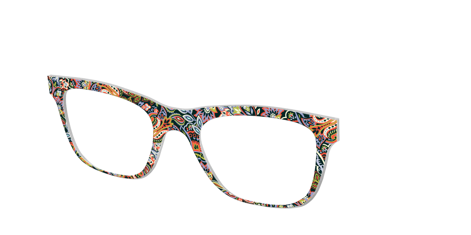 The Paradise Paisley - Angle Top Image - Pair Eyewear