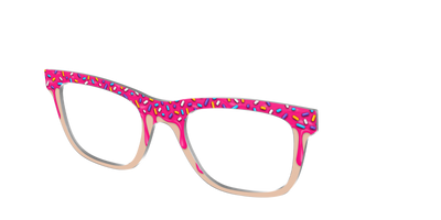 The Pink Pastry - Angle Top Thumbnail - Pair Eyewear