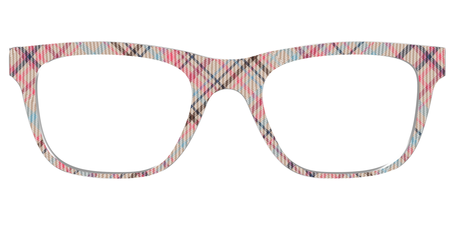 The Pleasant Plaid - Front Top Image - Pair Eyewear