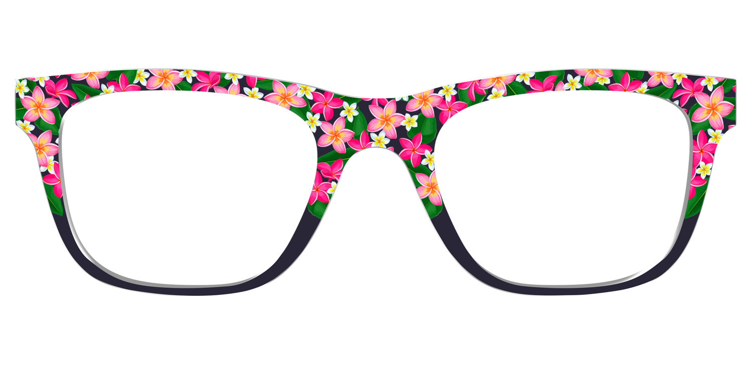 The Plumeria Crown - Front Top Image - Pair Eyewear