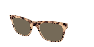 The Polarized Bisque Tortoise Split Sun Top - Angle Top Thumbnail - Pair Eyewear