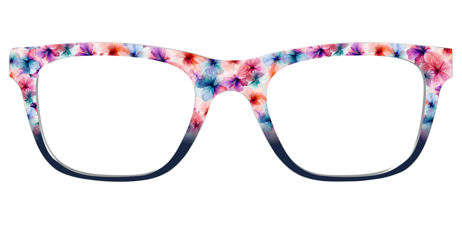 The Pressed Hibiscus - Front Top Image - Pair Eyewear