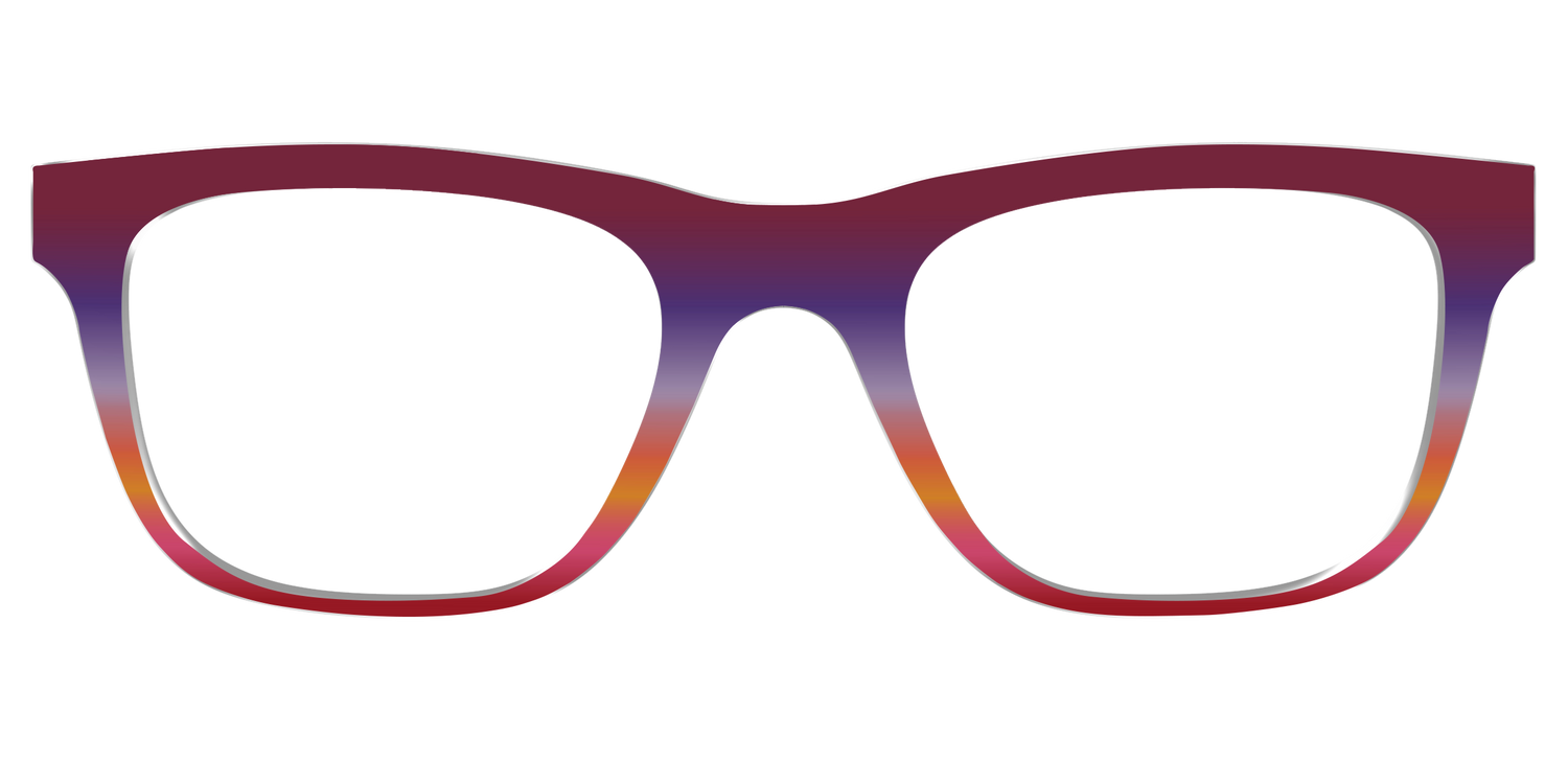 The Primary Gradient - Front Top Image - Pair Eyewear