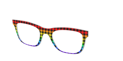 The Primary Plaid - Angle Top Thumbnail - Pair Eyewear