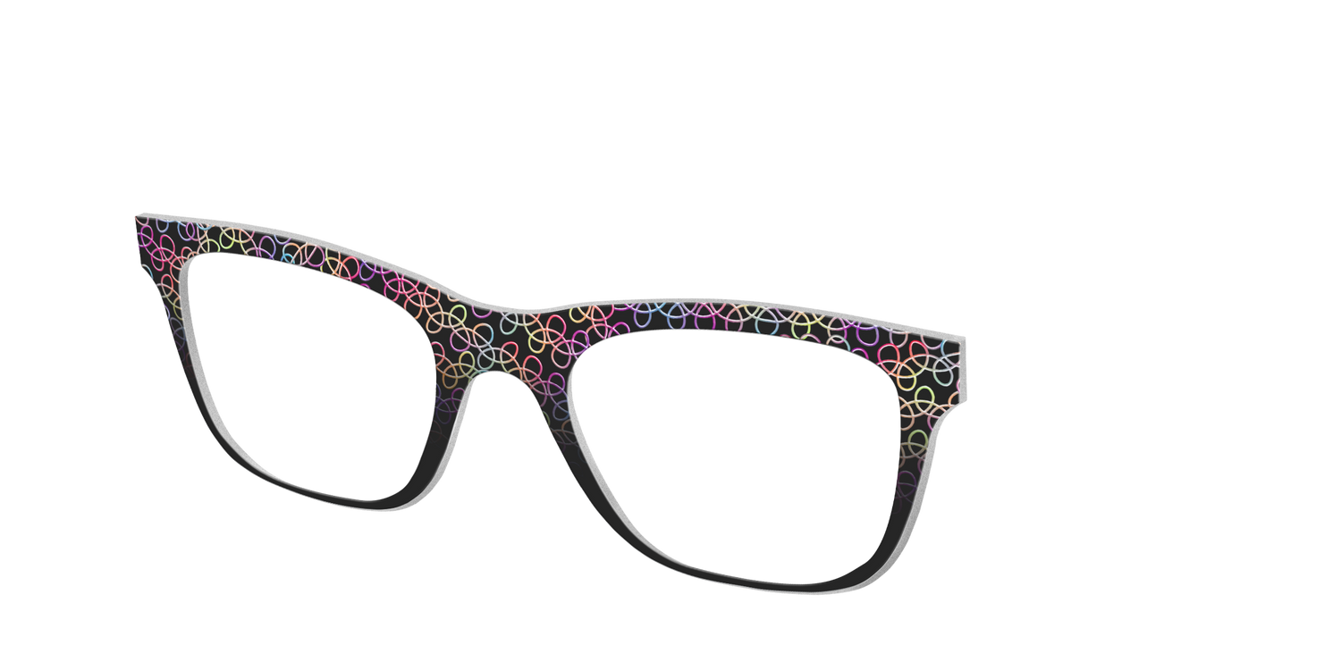 The Rainbow Necklace - Angle Top Image - Pair Eyewear