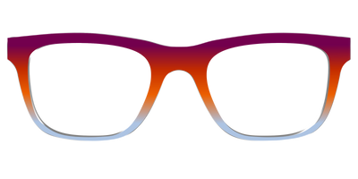 The Raspberry to Periwinkle Gradient - Front Top Thumbnail - Pair Eyewear