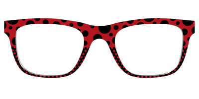 The Red Spotted Split - Front Top Thumbnail - Pair Eyewear