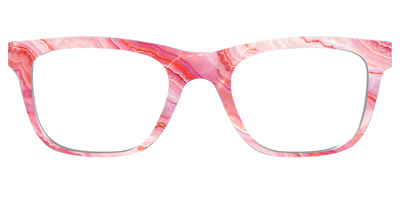 The Rose Quartz Geode - Front Top Thumbnail - Pair Eyewear