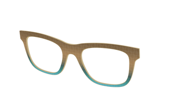 The Sand to Sea Gradient Check - Angle Top Thumbnail - Pair Eyewear