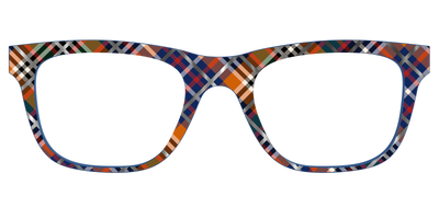The Scholastic Plaid with Foil - Front Top Thumbnail - Pair Eyewear