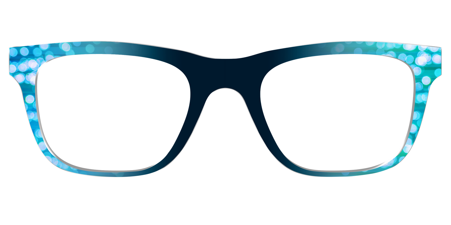 The Sea Foam Bokeh - Front Top Image - Pair Eyewear