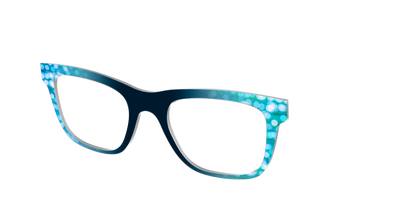 The Sea Foam Bokeh - Angle Top Thumbnail - Pair Eyewear