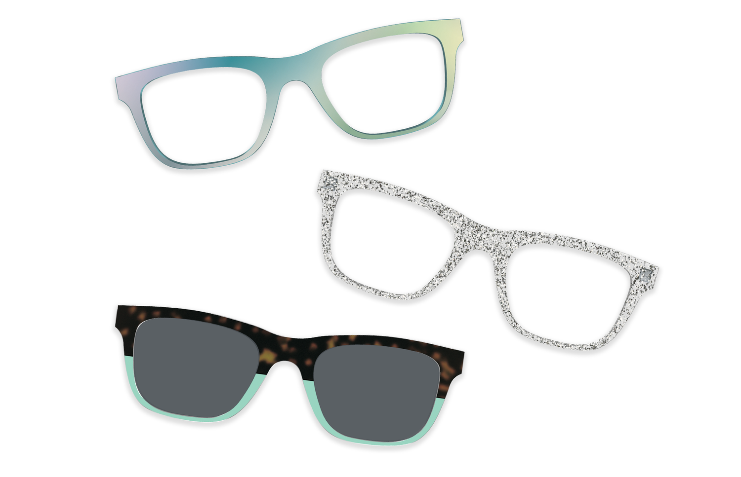 Seafoam Clear - Set - Product Image 9 - Pair Eyewear