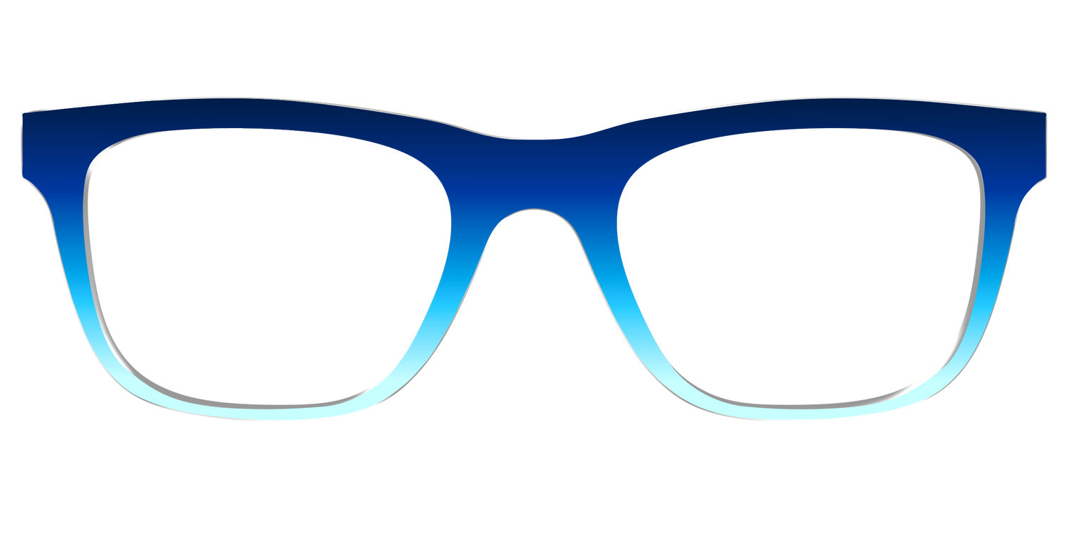 The Seaside Gradient - Front Top Image - Pair Eyewear