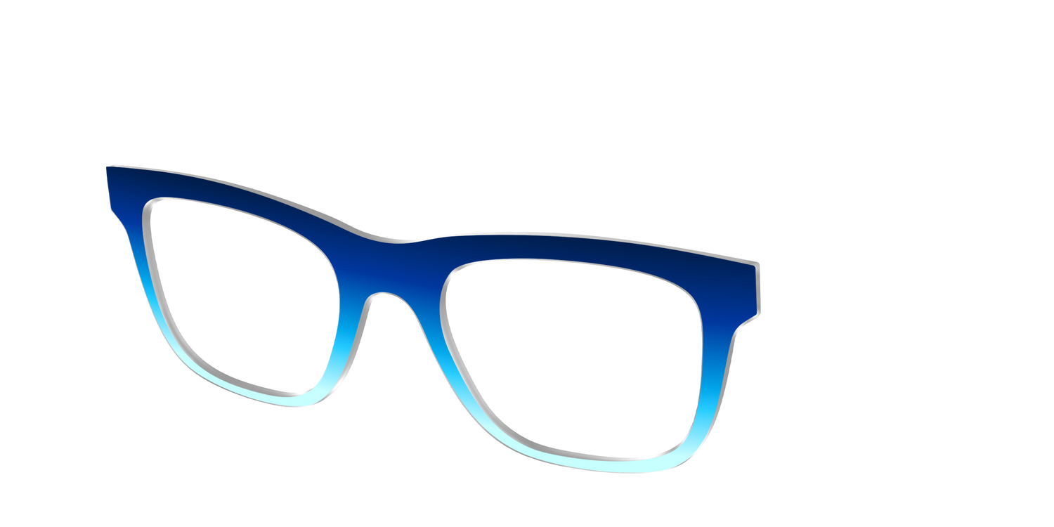The Seaside Gradient - Angle Top Image - Pair Eyewear