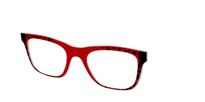 The Snow White After Dark - Angle Top Thumbnail - Pair Eyewear