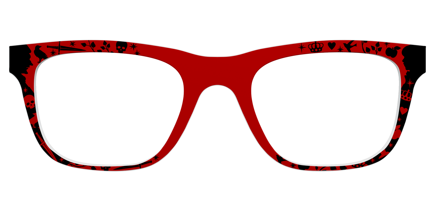The Snow White After Dark - Front Top Image - Pair Eyewear