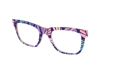 The Sorbet Wings Mosaic - Angle Top Thumbnail - Pair Eyewear