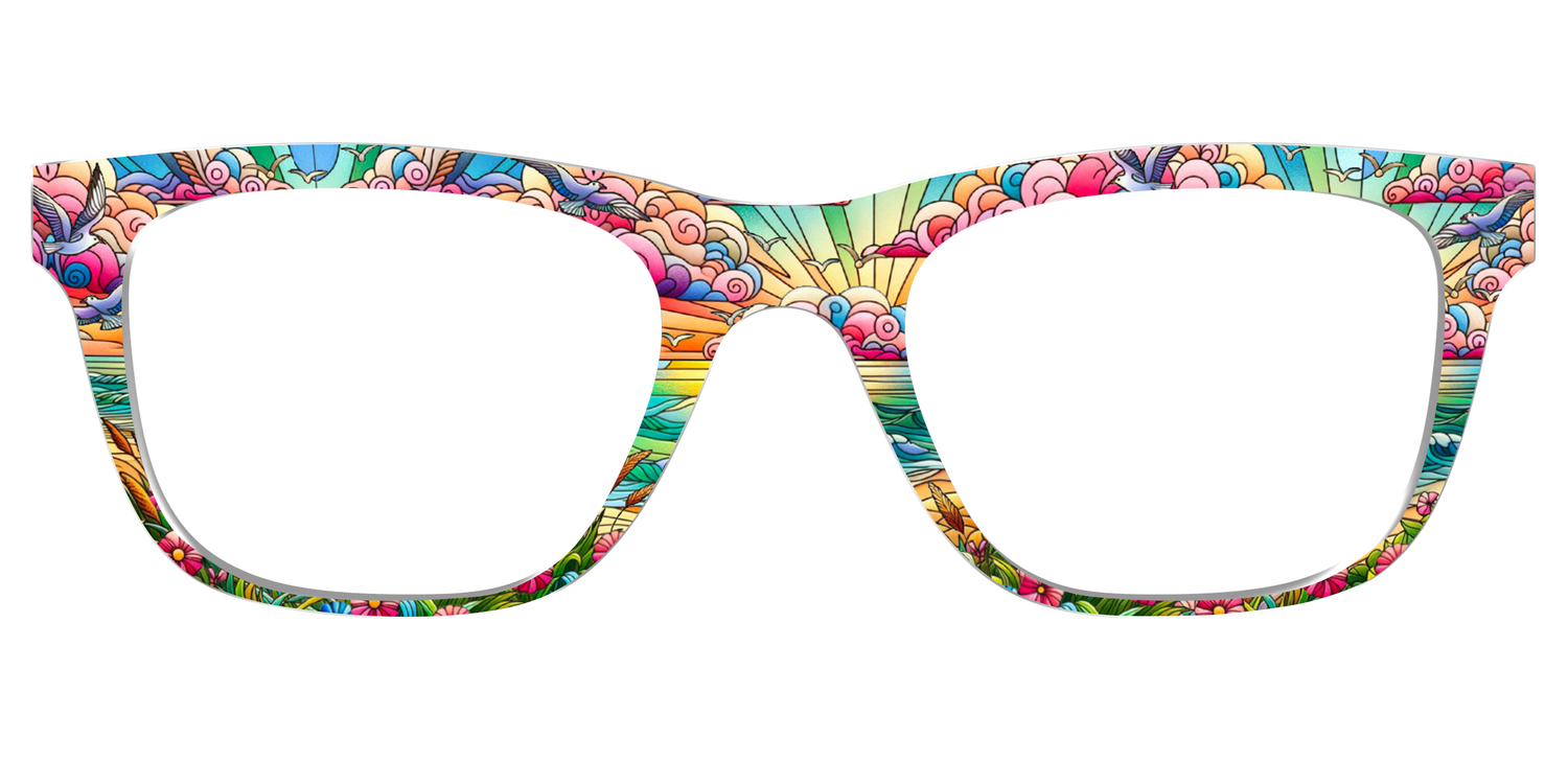 The Sun-Drenched Stained Glass - Front Top Image - Pair Eyewear