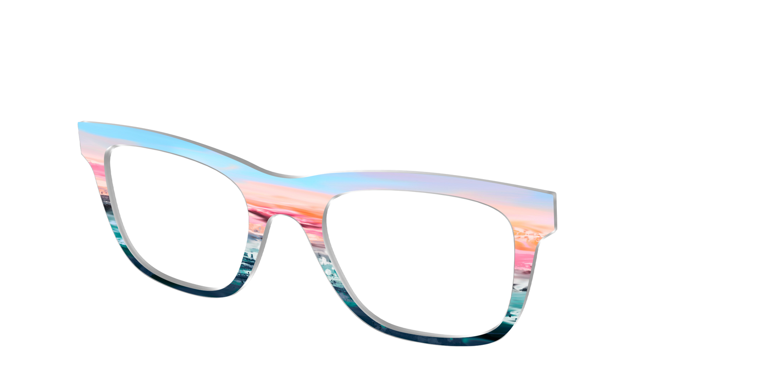 The Sunset Seashore - Angle Top Image - Pair Eyewear