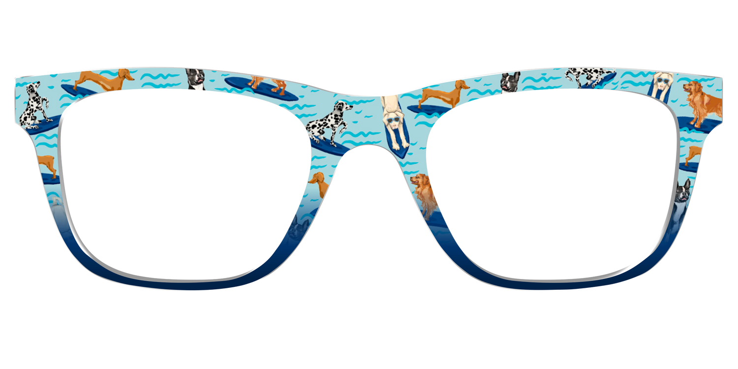 The Surf's Up Pups - Front Top Image - Pair Eyewear