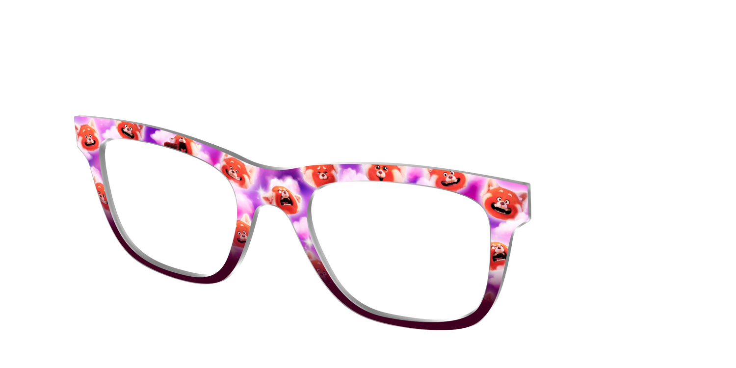 Turning Red - Angle Top Image - Pair Eyewear