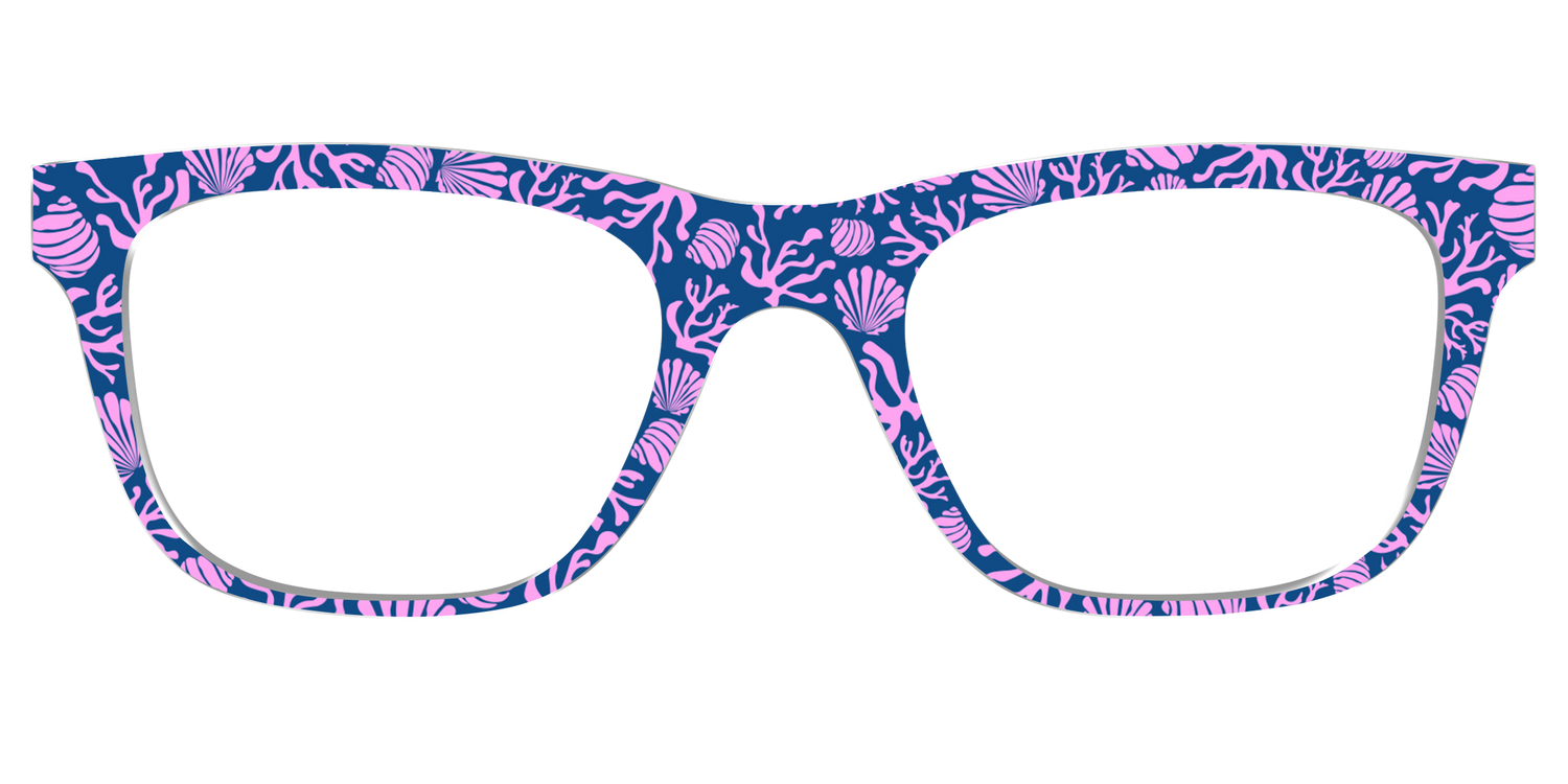 The Two-Toned Coral - Front Top Image - Pair Eyewear