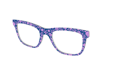 The Two-Toned Coral - Angle Top Thumbnail - Pair Eyewear