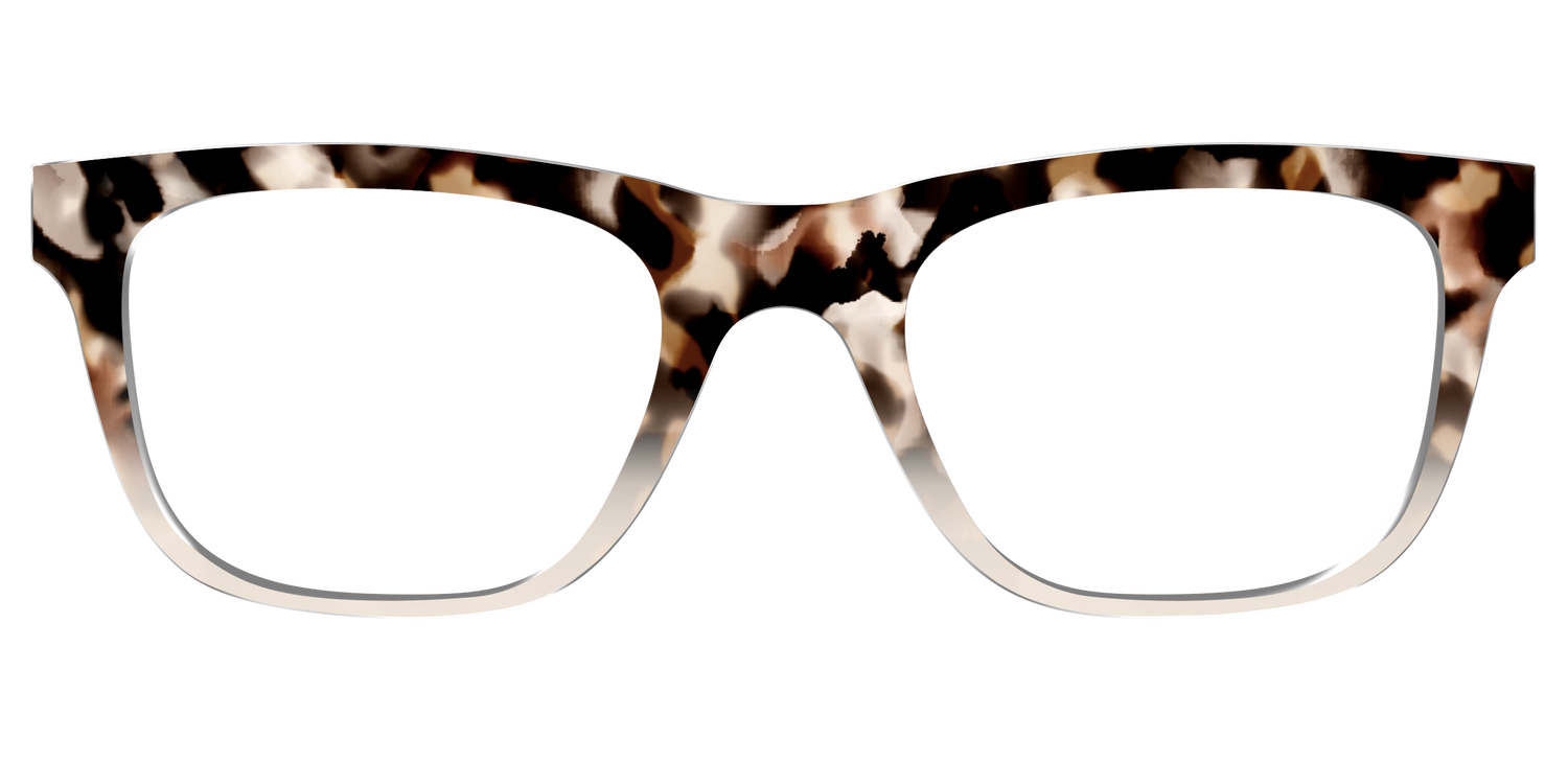 The Vanilla Latte Tortoise - Front Top Image - Pair Eyewear