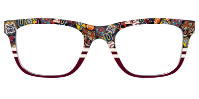 The Varsity Patches Split - Front Top Thumbnail - Pair Eyewear