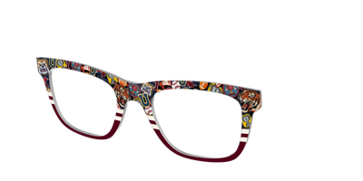 The Varsity Patches Split - Angle Top Thumbnail - Pair Eyewear