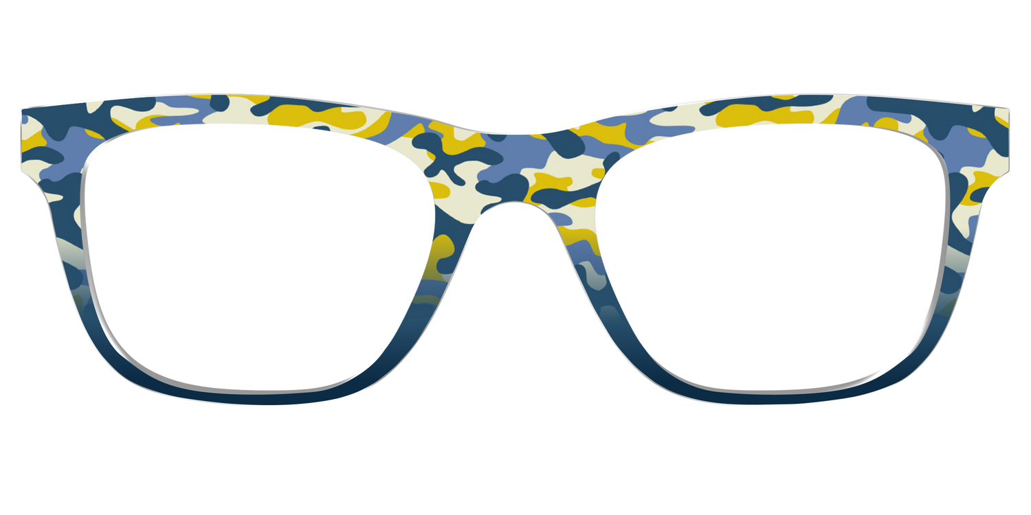 The Waterfront Breeze Camo - Front Top Image - Pair Eyewear