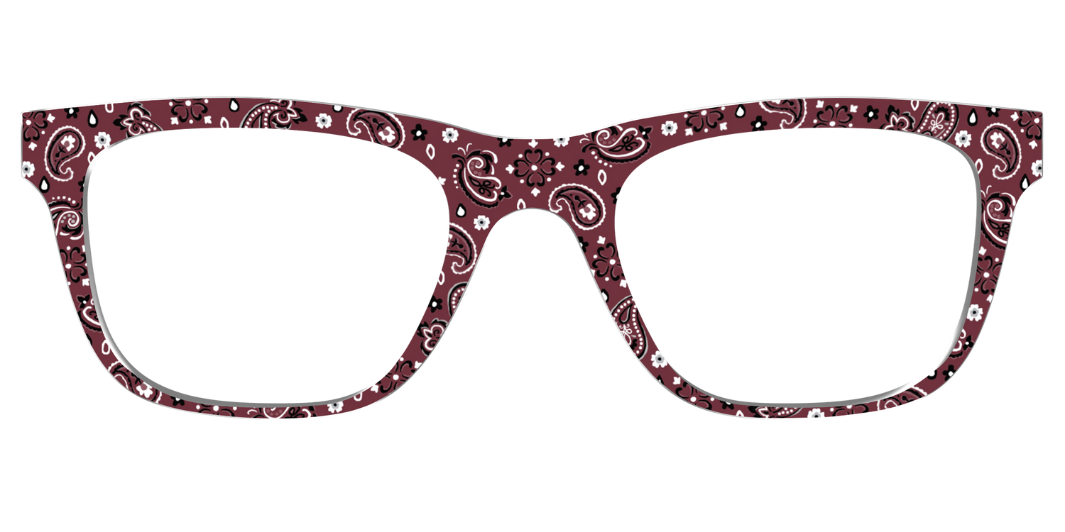 The Western Paisley - Front Top Image - Pair Eyewear
