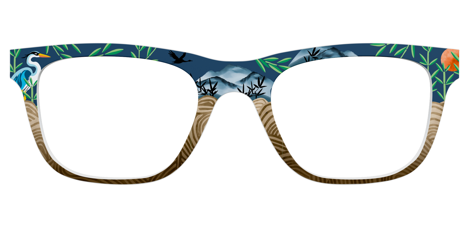 The Zen Garden - Front Top Image - Pair Eyewear