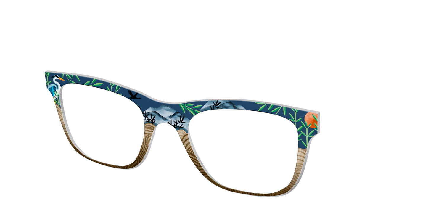 The Zen Garden - Angle Top Image - Pair Eyewear