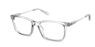 The Kirby - Crystal Clear Acetate Silver Metal - Thumbnail12 - Pair Eyewear